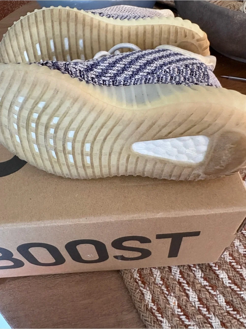 Yeezy Boost 350 V2 Infant Shoes - Ash Pearl Gray/Cream